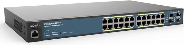 Image du produit EnGenius EWS1200-28TFP PoE 24+4 Port 410W (28 Ports)