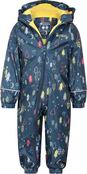 Actual product image Mountain Warehouse Childrens/Kids Spright Trees Waterproof Rain Suit (92)
