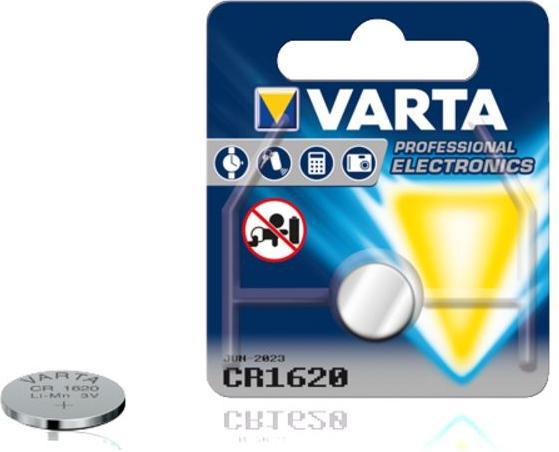 Image du produit Varta Électronique CR1620 (1 pcs, CR1620, 70 mAh)