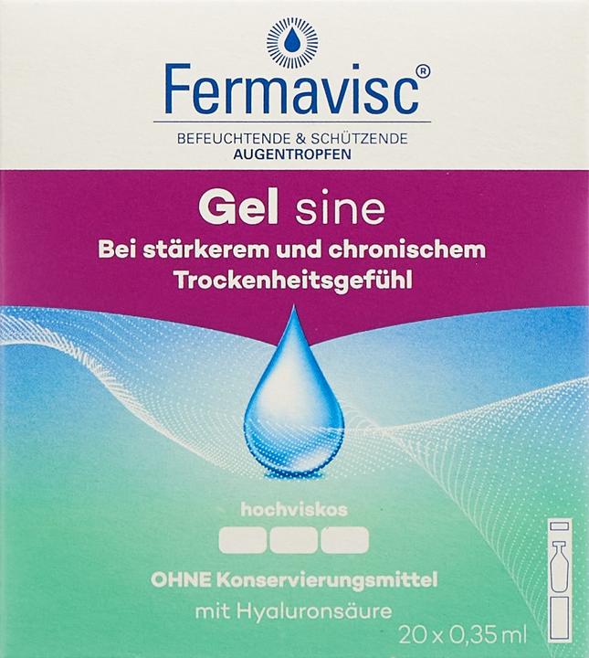 Image du produit OmniVision Fermavisc Gel Sine (7 ml, Gel Fermavisc sine Gtt Opht)