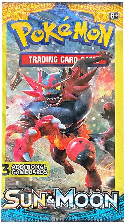 Image du produit Pokémon Sun & Moon Base Set 3-Pack Booster (Anglais, Pack de boosters)