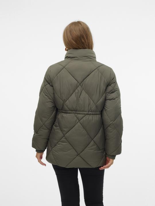 Produktbild Mamalicious Hoch geschlossen Gerippte Ärmelbündchen Mantel Jacke (XL)
