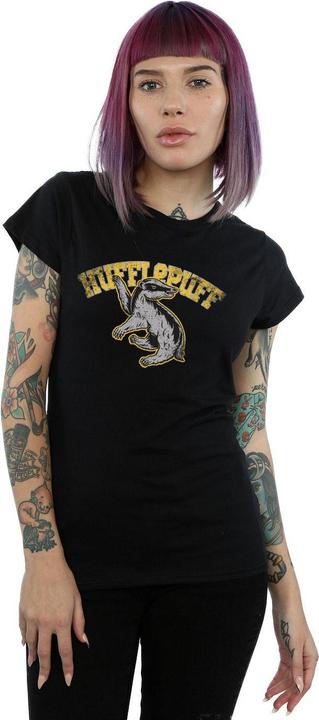 Actual product image Womens/Ladies Hufflepuff Cotton T-Shirt (XXL)