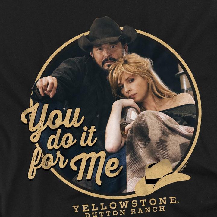Actual product image Yellowstone Mens You Do It for Me T-Shirt (4XL)
