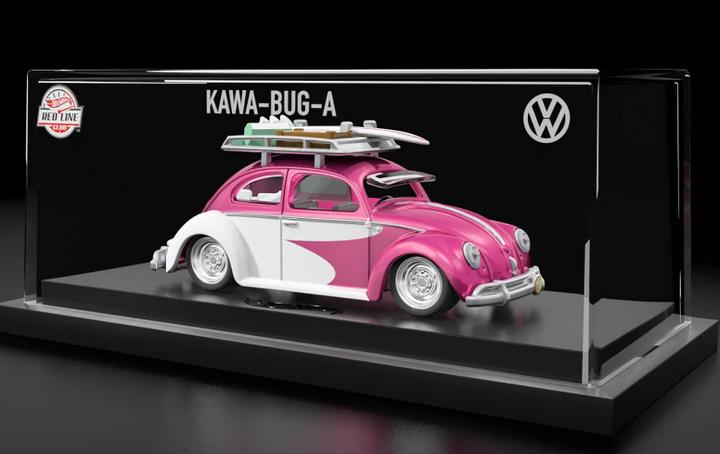 Actual product image Mattel Hot Wheels Red Line Club - VW Exclusive sELECTIONs Kawa-Bug-A