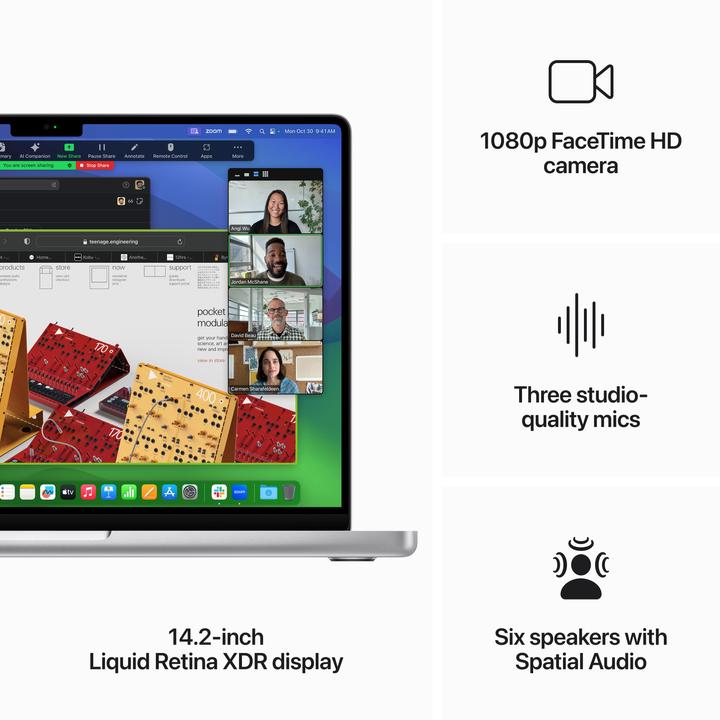 Immagine prodotto Apple MacBook Pro - Late 2023 (14", M3, 24 GB, 1000 GB, CH)