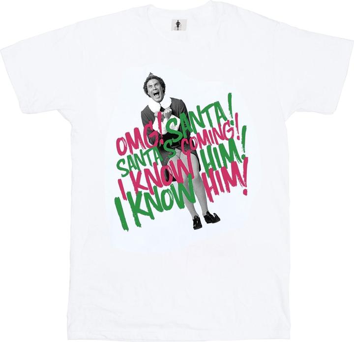 Elf Santa's Coming TShirt (L)