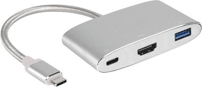 Produktbild Innergie USB-C zu (USB 3.0, USB Typ-C, HDMI, 20 cm)