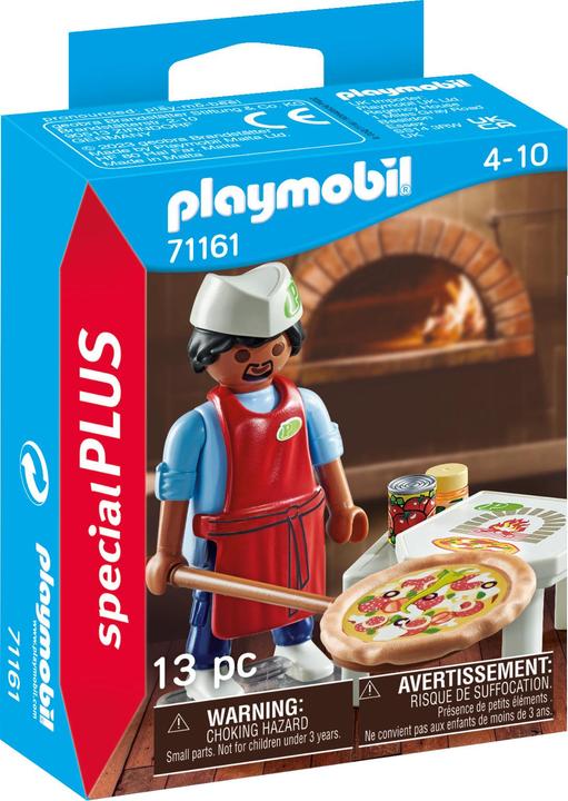 Produktbild Playmobil Pizzabäcker (71161, Playmobil Figures)