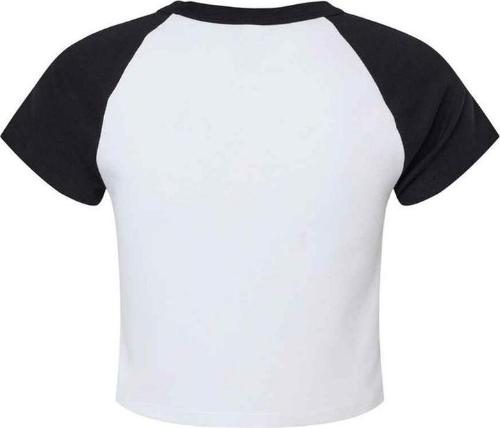 Immagine prodotto Bella Canvas Maglietta Corta Raglan Donna (L)