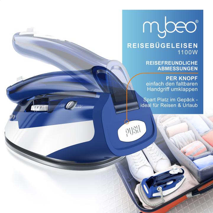 Image du produit Mybeo Fers à repasser de voyage (1100 W)