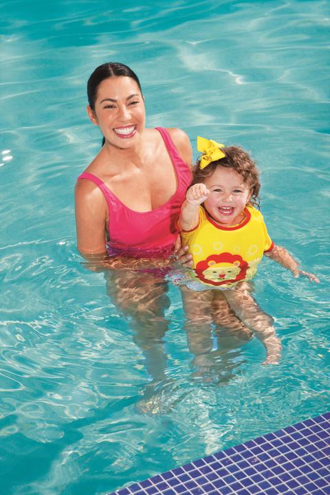 Actual product image Bestway Fisher-Price® learn-to-swim waistcoat for girls, assorted