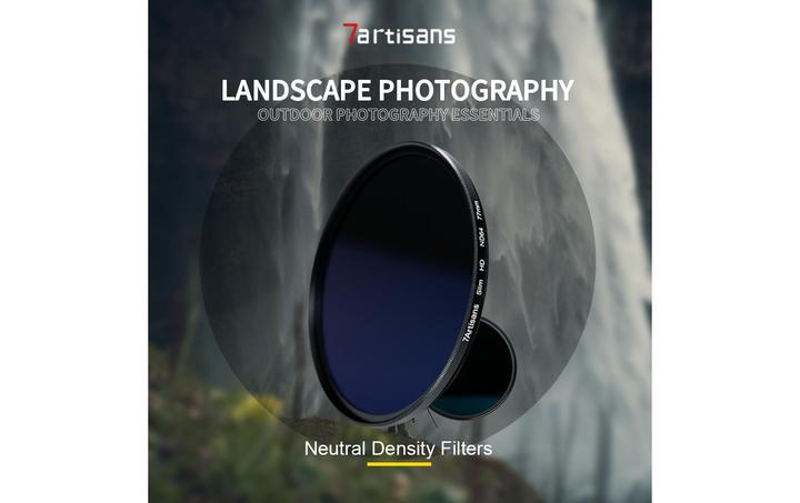 Immagine prodotto 7artisans Filtro grigio ND1000 - 77 mm (77 mm, Filtri grigi, 77 mm)