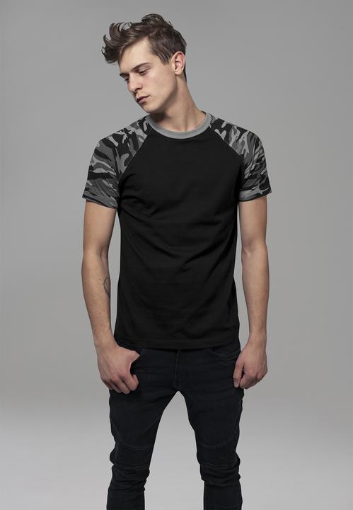 Actual product image Urban Classics Raglan Contrast Tee (4XL)