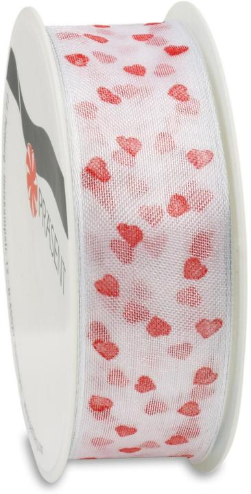 Actual product image Pattberg Gift Ribbon Organza Ribbon Hearts (Gift ribbon, 1 x)