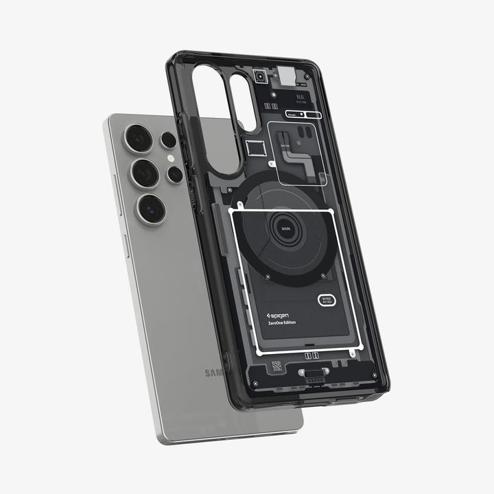 Image du produit Spigen Ultra Hybrid Mag Hülle für Samsung Galaxy S25 Ultra Zero One – Schwarz (Samsung Galaxy S25 Ultra)
