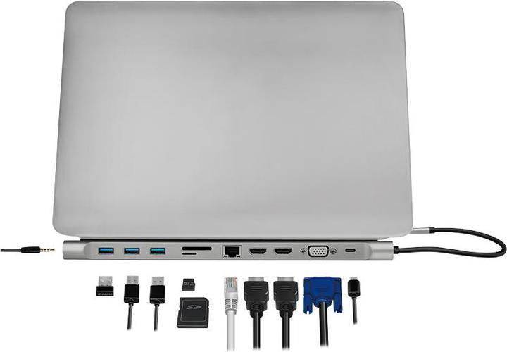 Produktbild LogiLink UA0373 (USB-C, 11 Ports)