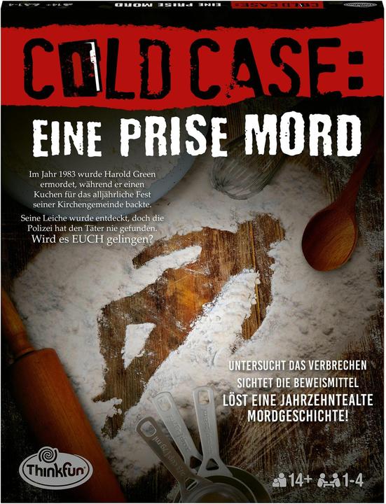 Image du produit Thinkfun Cold Case : A Pinch of Murder (Allemand)