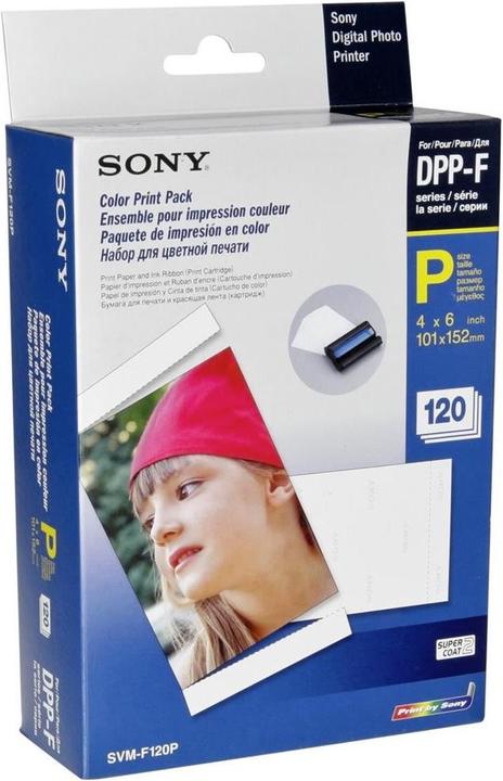 Image du produit Sony SVM-F120P plus 2 cartouches (120 x, 10 x 15 cm)