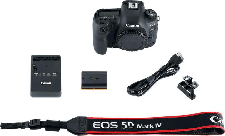 Productafbeelding Canon EOS 5D Mark IV Body (30.40 Mpx, Volledig formaat)