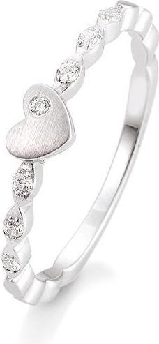 Produktbild Breuning Verlobungsring Herz (57, 585/14 K Gold)