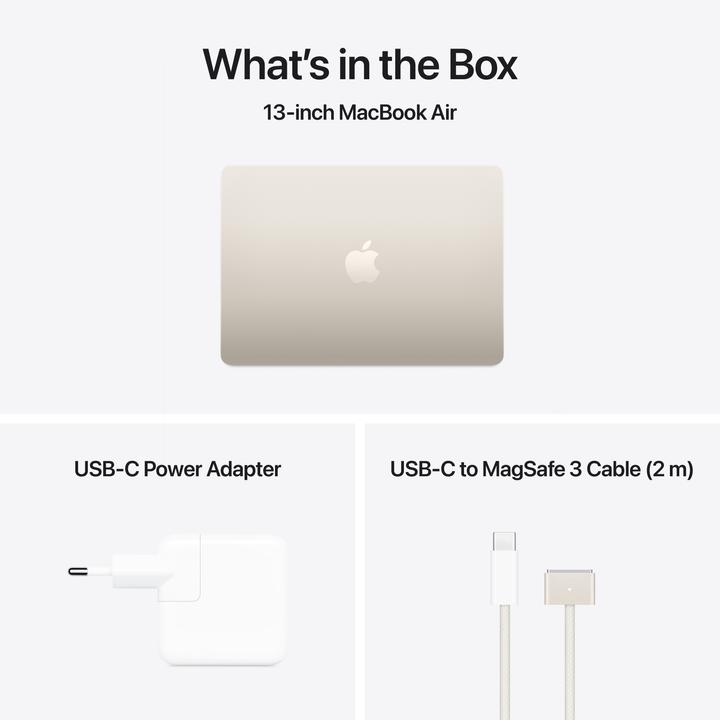 Image du produit Apple MacBook Air – 2025 (13.60", M4, 24 Go, 512 Go, DE)