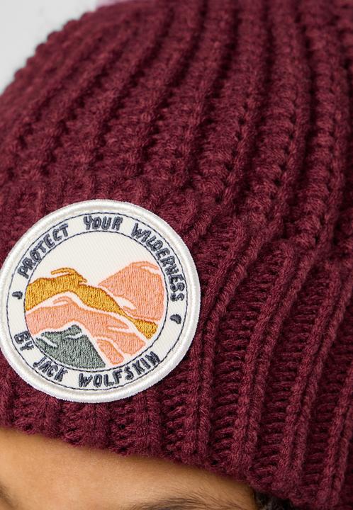 Produktbild Jack Wolfskin Kid's Pompom Badge Beanie (51 - 53)