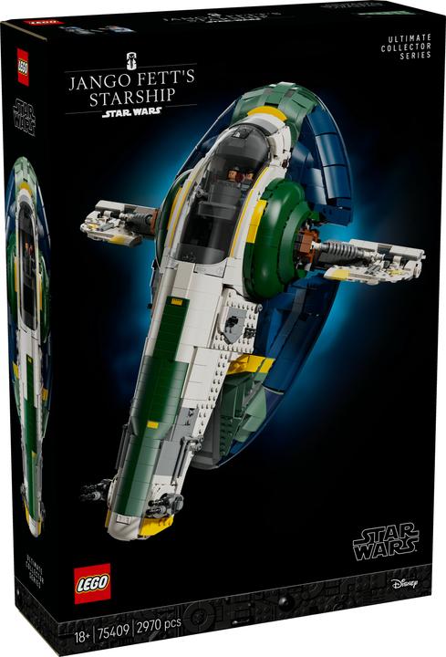 Immagine prodotto LEGO 75409 Jango Fetts Sternenschiff der Firespray-Klasse (75409, LEGO Star Wars)