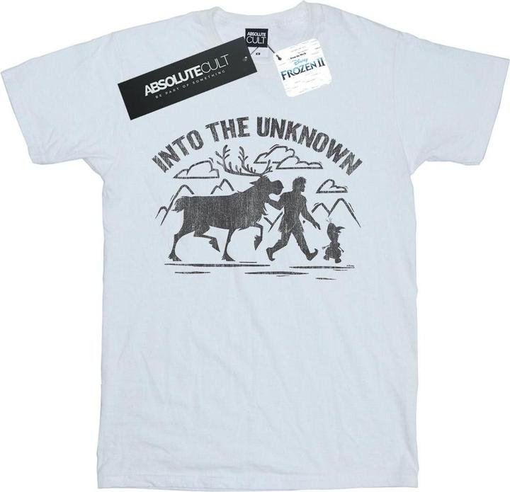 Actual product image Disney Mens Frozen 2 Into The Unknown T-Shirt (S)