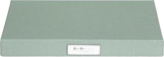 Produktbild Bigso Schachtel Leinenbezug Sven Soft Teal