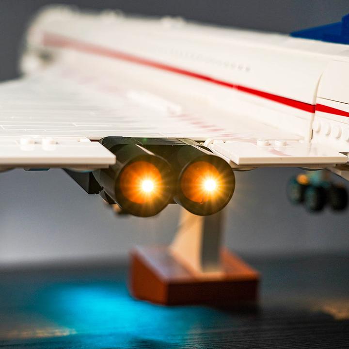 Produktbild BrickBling LED Licht Set für LEGO Concorde (10318)