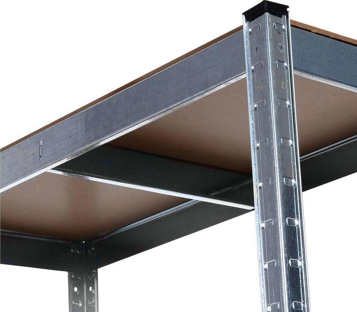 Actual product image Grafner Double heavy duty shelf 1,80m workshop shelf on 5 levels 1750kg load capacity TÜV / GS tested