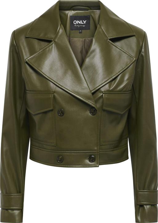 Produktbild Only Fly-Away Kragen Jacke Kunstlederjacke (XS)