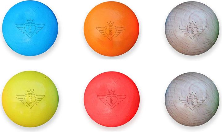 Longfield Games Pétanque Buts, 6. (6 x, 30 mm)