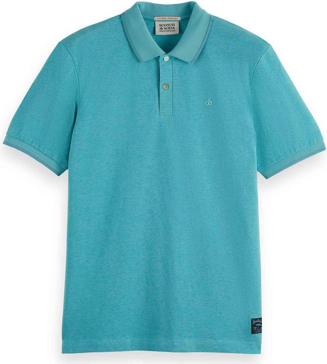 Scotch & Soda Melange Regular Fit Polo