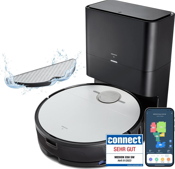 Actual product image Medion MD 20004 (Vacuum mopping robot)