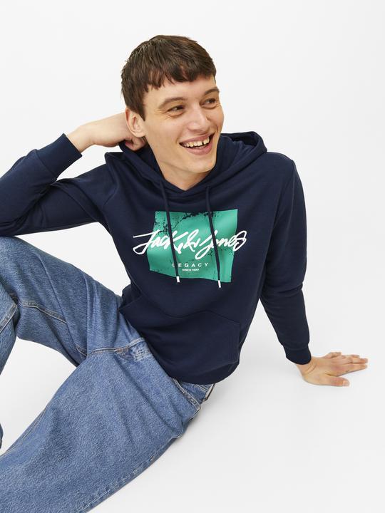 Actual product image Jack & Jones Jjtiley Sweat Hood Ln (XS)