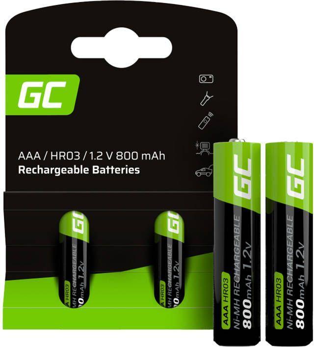 Image du produit GreenCell GR08 Wiederaufladbarer Akku AAA (2 pcs, AAA, 800 mAh)