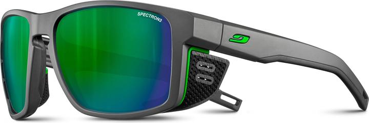 Actual product image Sonnenbrille Julbo SHIELD (Charcoal, Green, Spectron 3)
