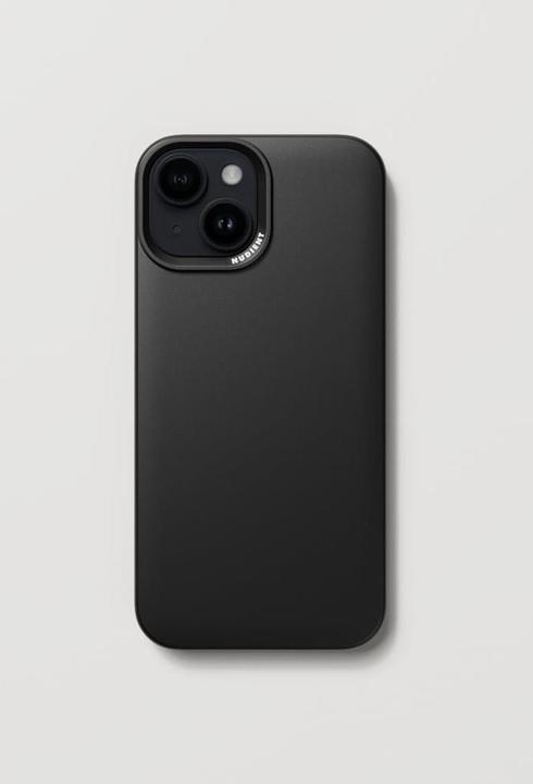 Produktbild Nudient Back Cover Thin Case Magsafe iPhone 15 Ink Black (Apple iPhone 15)