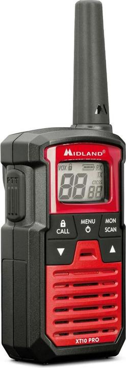 Produktbild Midland XT10 PRO - Portofoonset - Walkie Talkie - PMR446 - Set van 2 stuks - C1459 (4 km)