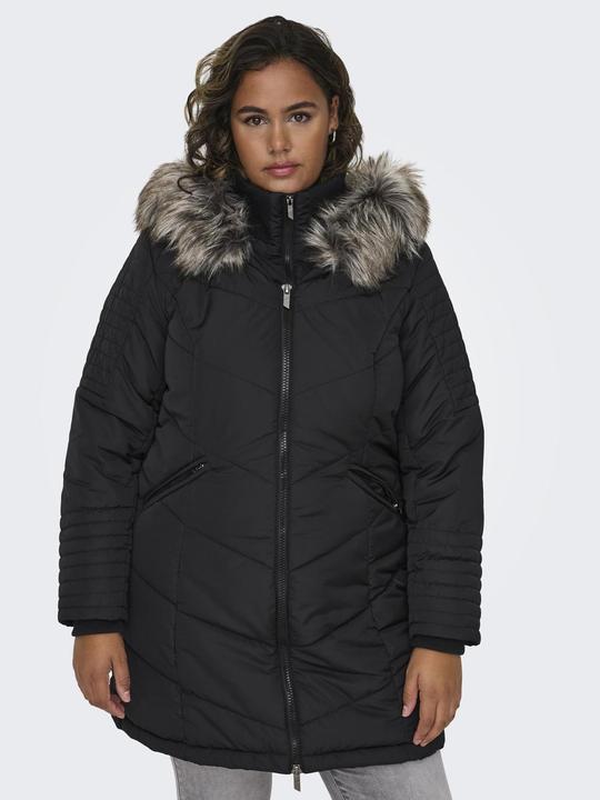 Image du produit Only Capuche Poignets côtelés Manteau (44)