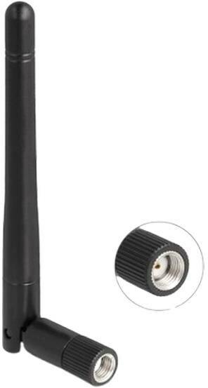 Produktbild Delock WLAN 802.11 ac/ax/a/b/g/n Antenne RP-SMA Stecker 2 dB (WLAN)
