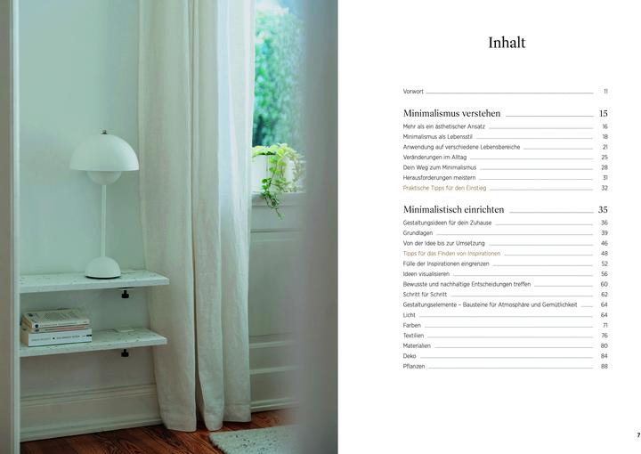 Actual product image Minimalistisch wohnen (German, Jana Mielke, 2025)