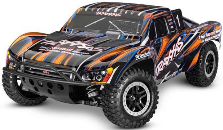Produktbild Traxxas Slash 4x4 VXL Clipless orange 1/10 Short-Course RTR Brushless, HD, ohne Akku und Ladegerät (RTR Ready-to-Run)