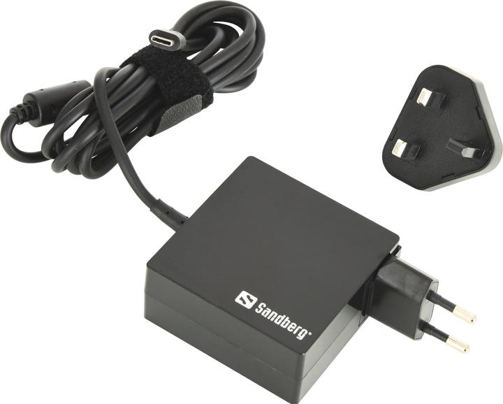 Sandberg USB-C AC Charger 65W EU+UK (65 W)