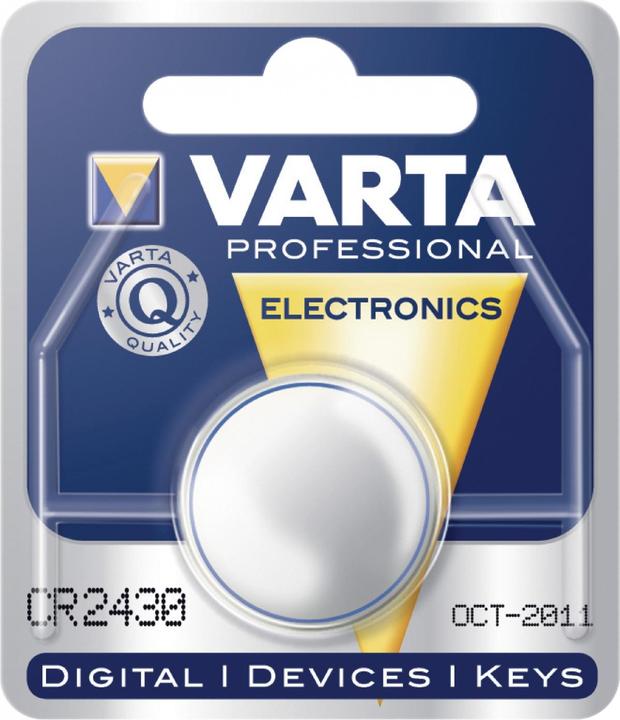 Produktbild Varta Electronics CR2430 (1 Stk., CR2430, 290 mAh)