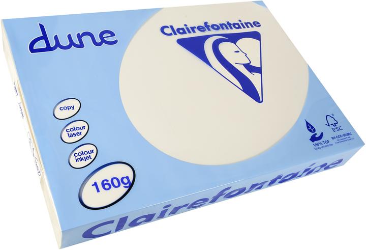 Immagine prodotto Clairefontaine Carta universale Dune, bianco naturale (160 g/m², 250 x, A3)