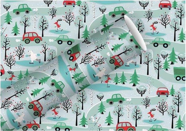 Image du produit Braun + Company Papier d'emballage 80g/m2 peu de chance (Papier cadeau, 1 x)