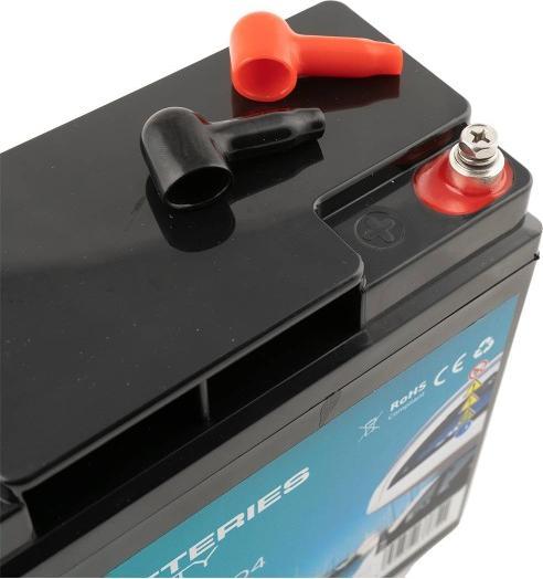 Image du produit Q-Batteries Batterie au lithium 12-24 12,8V 24Ah 307,2Wh, batterie LiFePO4 (12.80 V, 24 Ah)